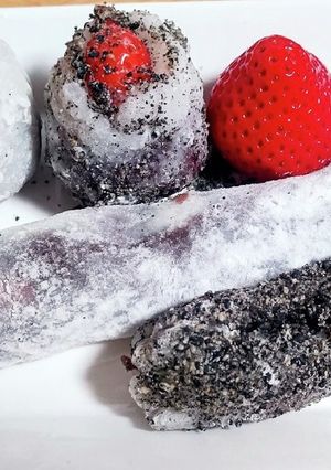 適当！簡単！本格的！いちご大福で恵方巻-レシピのメイン写真
