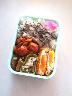 高校生のお弁当 2022.2.1-レシピのメイン写真