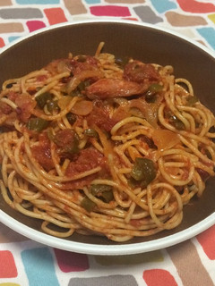 超簡単☆あっさりトマト缶のナポリタン!-レシピのメイン写真