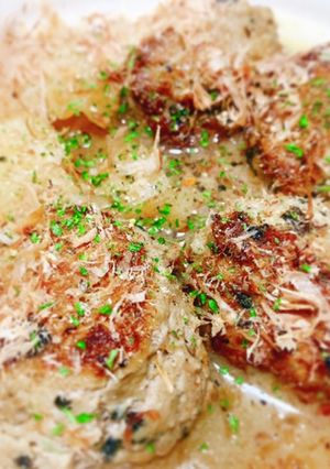 長ねぎinハンバーグ-レシピのメイン写真