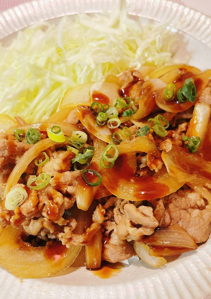 簡単！豚の生姜焼きともやし炒め♪-レシピのメイン写真