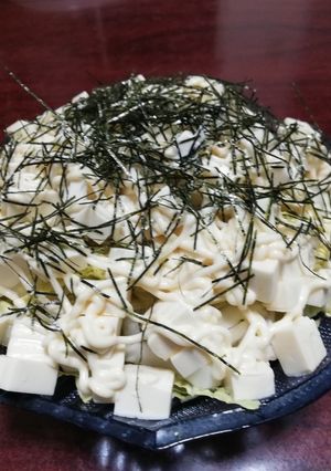 豆腐乗っけサラダ-レシピのメイン写真