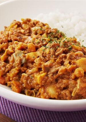 濃厚野菜のキーマカレー-レシピのメイン写真