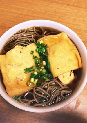 卵焼きイナリ蕎麦-レシピのメイン写真