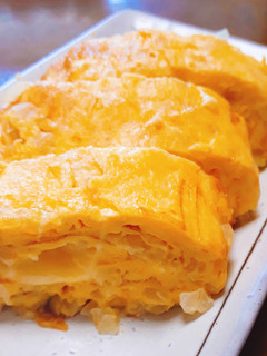 玉ねぎ入りチーズ卵焼き【JA遠州夢咲】-レシピのメイン写真