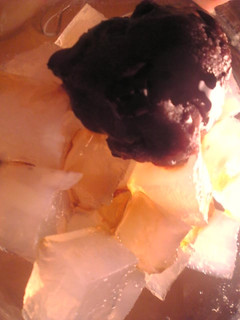 寒天と小豆の黒蜜がけ-レシピのメイン写真
