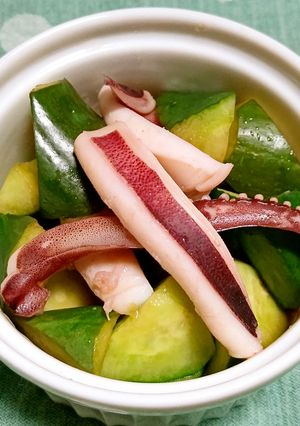 きゅうりといかの中華あえ-レシピのメイン写真