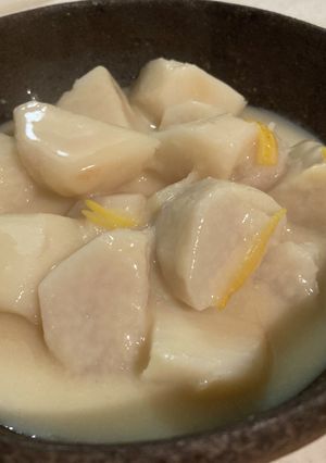 新潟・定番の「いもみそ」　白みそ仕立て♪-レシピのメイン写真