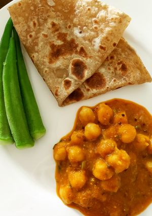 簡単　冷凍チャパティの焼き方-レシピのメイン写真