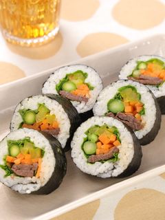 焼肉海苔巻き-レシピのメイン写真