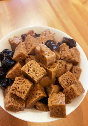 五香粉香る烤麩(コウフ)の煮物-レシピのメイン写真