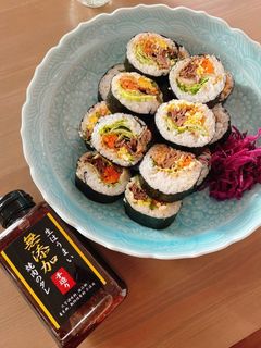 無添加焼肉のたれで作る 簡単焼肉恵方巻-レシピのメイン写真