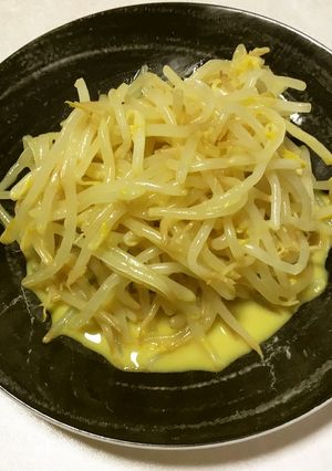 ピリ辛からし風味もやしのナムル風-レシピのメイン写真