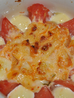 キムチ&チーズの焼きトマト-レシピのメイン写真
