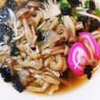 きのこいっぱい温かいそうめん、うどん