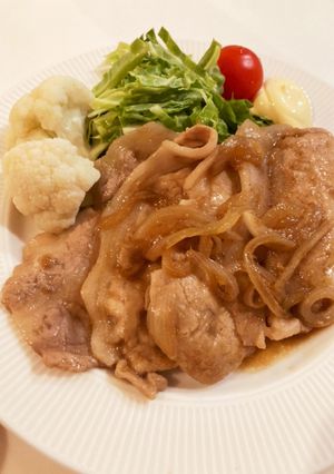 定食屋さん風、柔らかジューシー生姜焼き♡-レシピのメイン写真