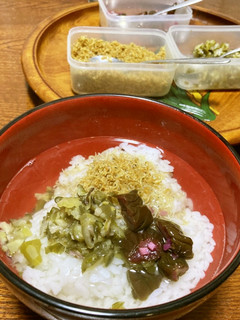 我が家のお茶漬け-レシピのメイン写真