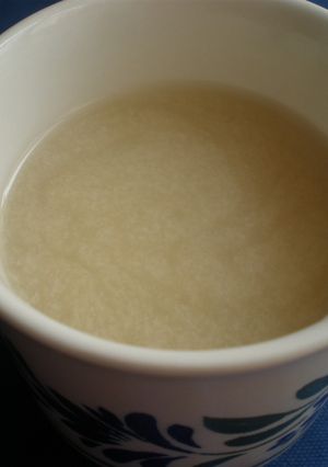 ミント風味のホットカルピス-レシピのメイン写真