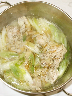 ねぎ鶏スープ煮♪簡単手足体の冷えに薬膳-レシピのメイン写真