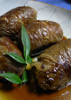 冷めてもおいしい♪肉巻きおにぎり-レシピのメイン写真