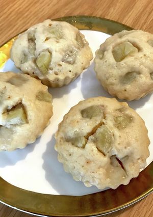 離乳食後期〜米粉入りきなこバナナ蒸しパン-レシピのメイン写真