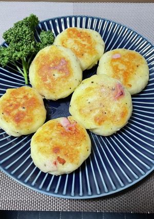 ポテトとベーコンの芋もち-レシピのメイン写真