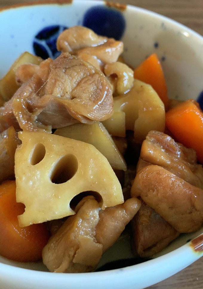鶏と根菜の煮物-レシピのメイン写真
