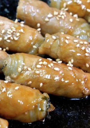 ♬糖質オフなのに大満足♬『生姜の肉巻き』-レシピのメイン写真