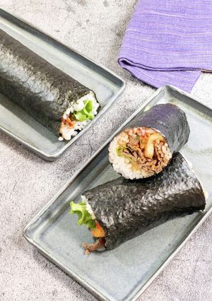 焼肉恵方巻き-レシピのメイン写真