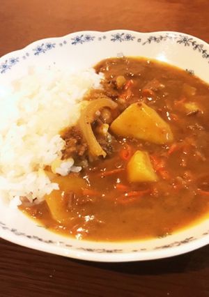 規格外野菜でつくった乾燥野菜カレー-レシピのメイン写真
