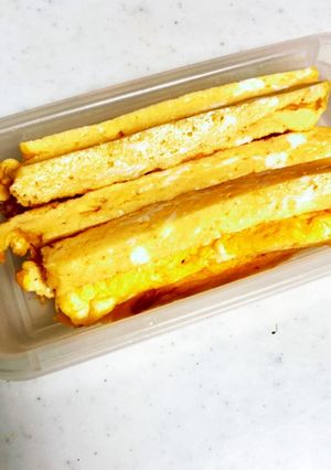巻き寿司用☆甘い卵焼き-レシピのメイン写真