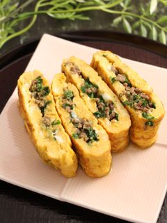 簡単!ニラ玉 たたみオムレツ-レシピのメイン写真