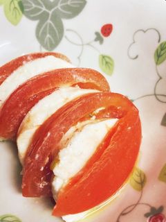 甘くなるトマトサラダ カプレーゼ-レシピのメイン写真