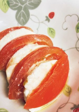 甘くなるトマトサラダ　カプレーゼ-レシピのメイン写真