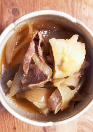 豚バラの肉じゃが-レシピのメイン写真