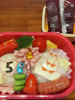キャラ弁 #誕生日-レシピのメイン写真