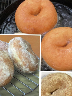 サクサク軽い!きなこのイーストドーナツ-レシピのメイン写真