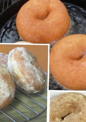 サクサク軽い！きなこのイーストドーナツ-レシピのメイン写真