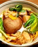 きのことうるいのうどん　発酵玉葱