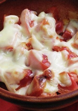 ベーコンとトマトのチーズ焼き-レシピのメイン写真