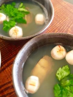 牡蠣のお吸い物♩-レシピのメイン写真
