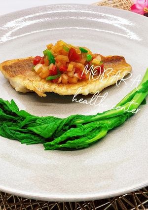小鯛の春野菜ラビゴットソース-レシピのメイン写真