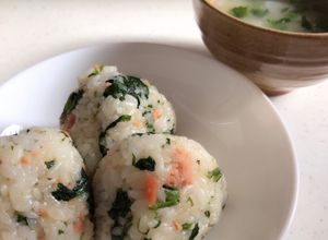 春の七草粥ならぬ七草おにぎり-レシピのメイン写真