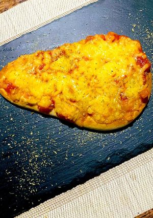 豆乳シュレッドでヘルシーナンピザ-レシピのメイン写真