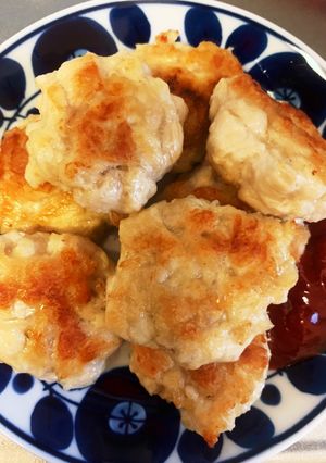 記録用:鶏むね肉のチキンナゲット-レシピのメイン写真