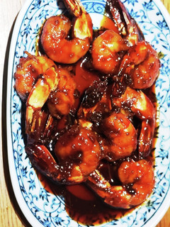 ブラックタイガーの甘醤油煮込み-レシピのメイン写真