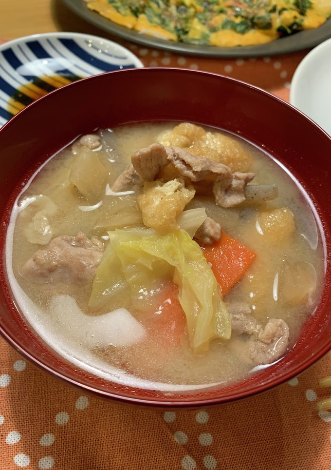白みそ仕立ての豚汁-レシピのメイン写真