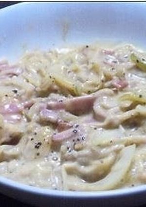 エノキ茸deカルボナーラ♪(魚沼きのこ)-レシピのメイン写真