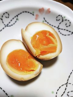 「簡単」味玉「甘め」-レシピのメイン写真