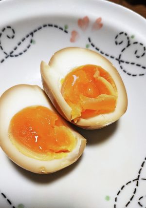 「簡単」味玉「甘め」-レシピのメイン写真